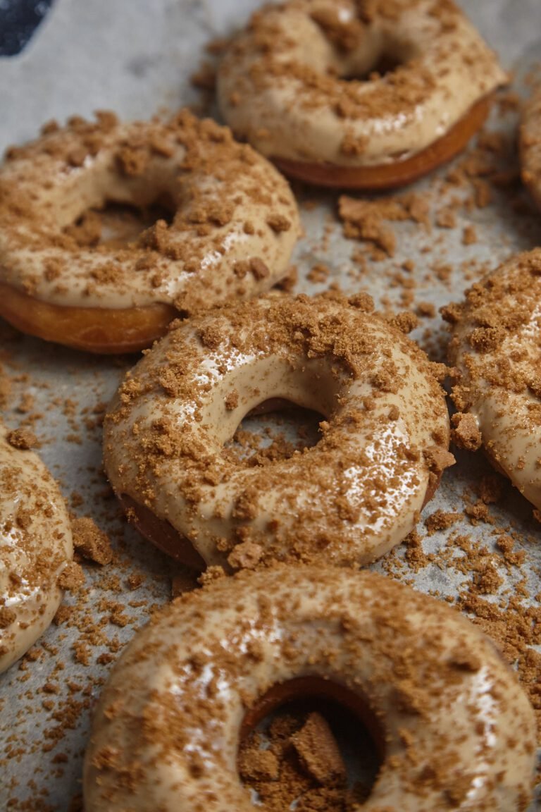 Biscoff Ring Doughnuts