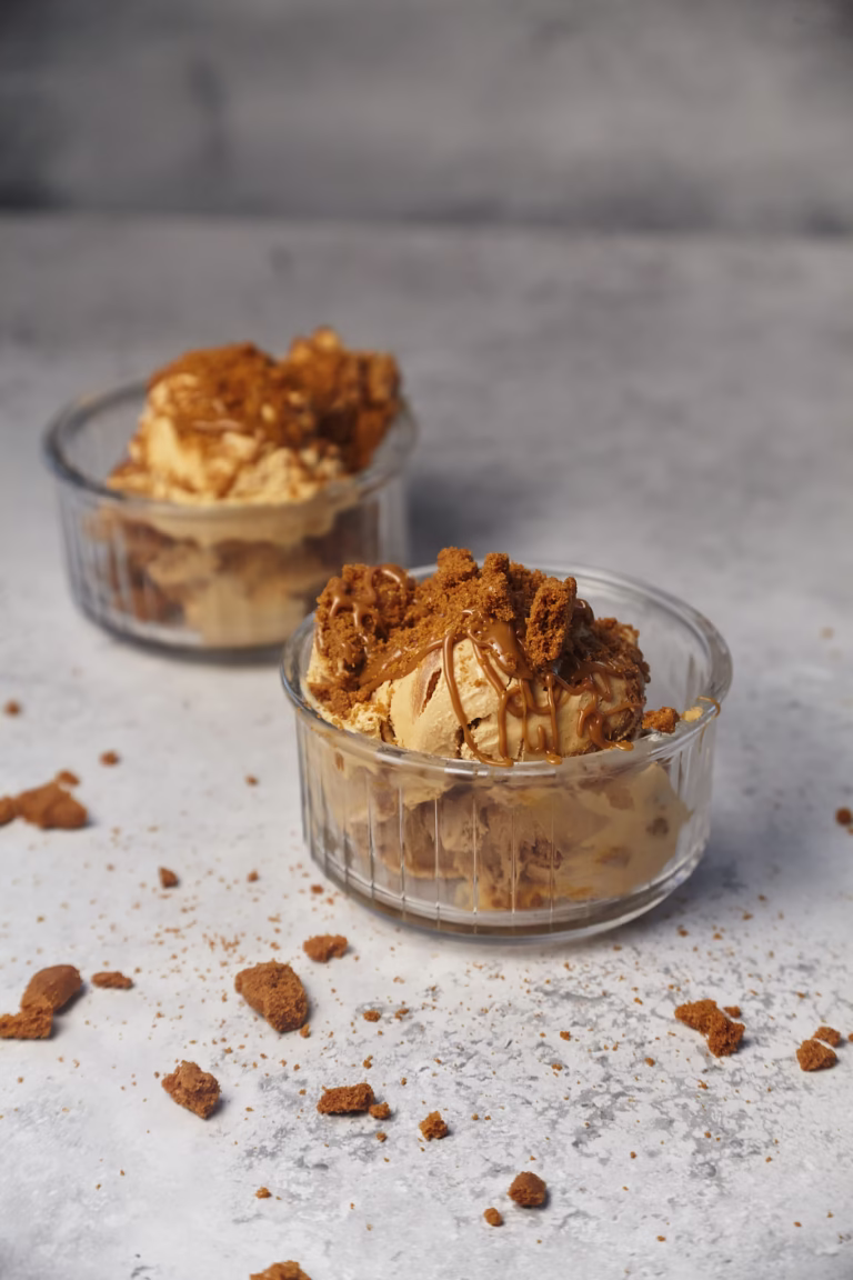 No-Churn Biscoff Ice Cream