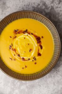 Butternut Squash and Red Lentil Soup