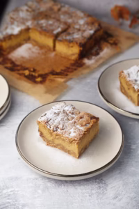 Walnut & Pumpkin Pie Bars